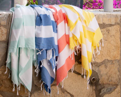 Sunshine Stripes Turkish Towel