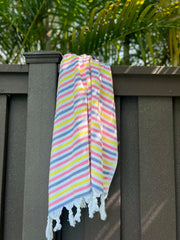 Candy Stripes Turkish Towel