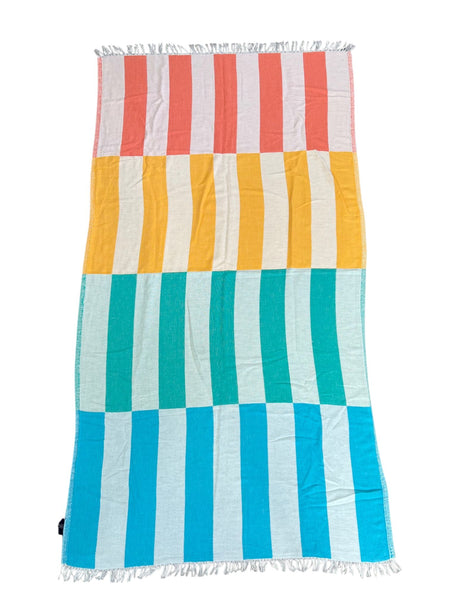 Beach Stripes Turkish Towel